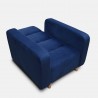 Silla Clic Clac Úngaro Tela azul