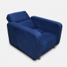 Silla Clic Clac Úngaro Tela azul