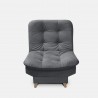 Silla Clic Clac Fendik Tela gris
