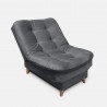 Silla Clic Clac Fendik Tela gris