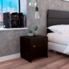 Mesa de Noche Colore Wengue