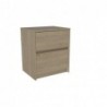 Nochero Trivor Rovere + Blanco