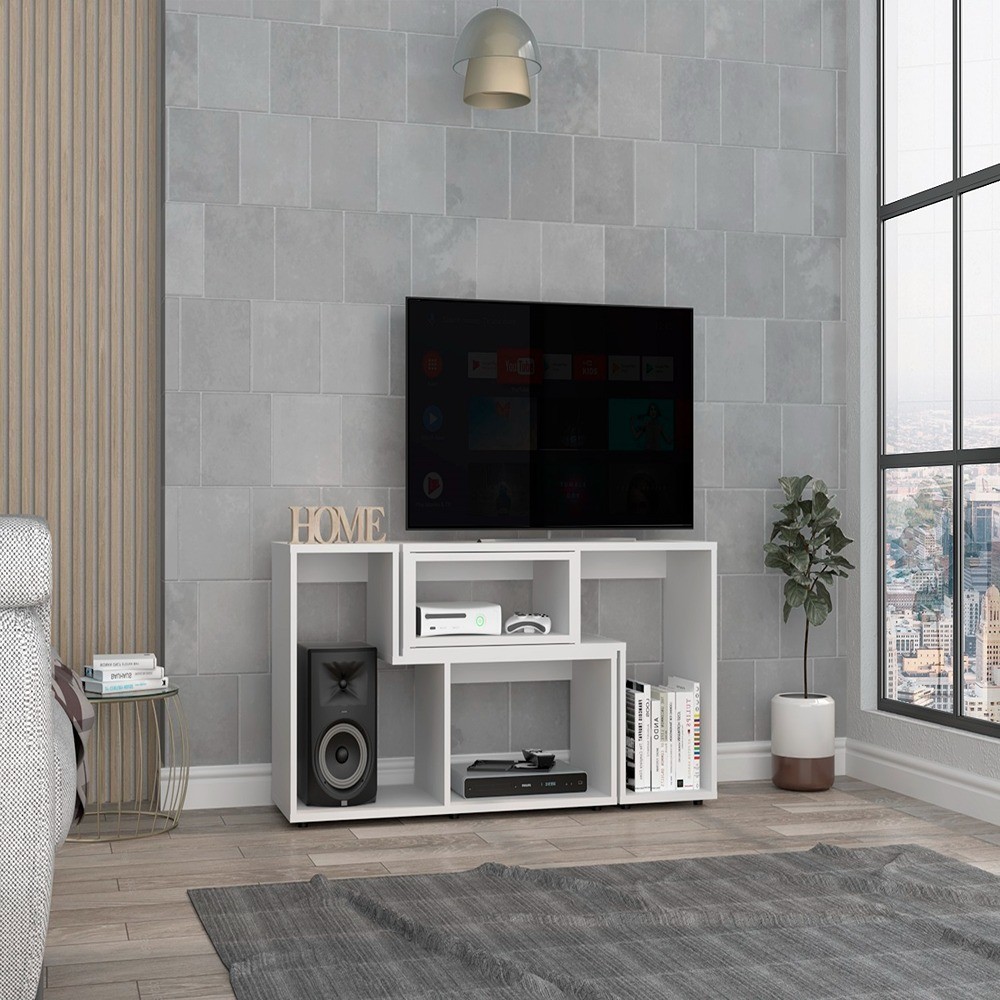 Rack TV Extensible Beijing Blanco