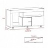 Rack para TV Tolon Coñac