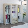 Closet Bariloche 180 X 170 X 50 Blanco + Rovere