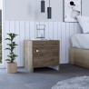 Mesa de Noche Colore Bellota + Blanco