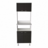 Mueble Alacena Fenix Blanco + Wengue