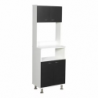 Mueble Alacena Fenix Blanco + Wengue