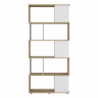 Biblioteca Noah 175 X 80 X 29 Macadamia Blanco