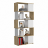 Biblioteca Noah 175 X 80 X 29 Macadamia Blanco