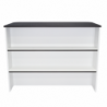 Barra Auxiliar Fendi Blanco + Wengue