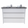 Barra Auxiliar Fendi Blanco + Wengue