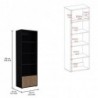 Bublioteca Funes Eco 180 X 60 1P Wengue Lenno