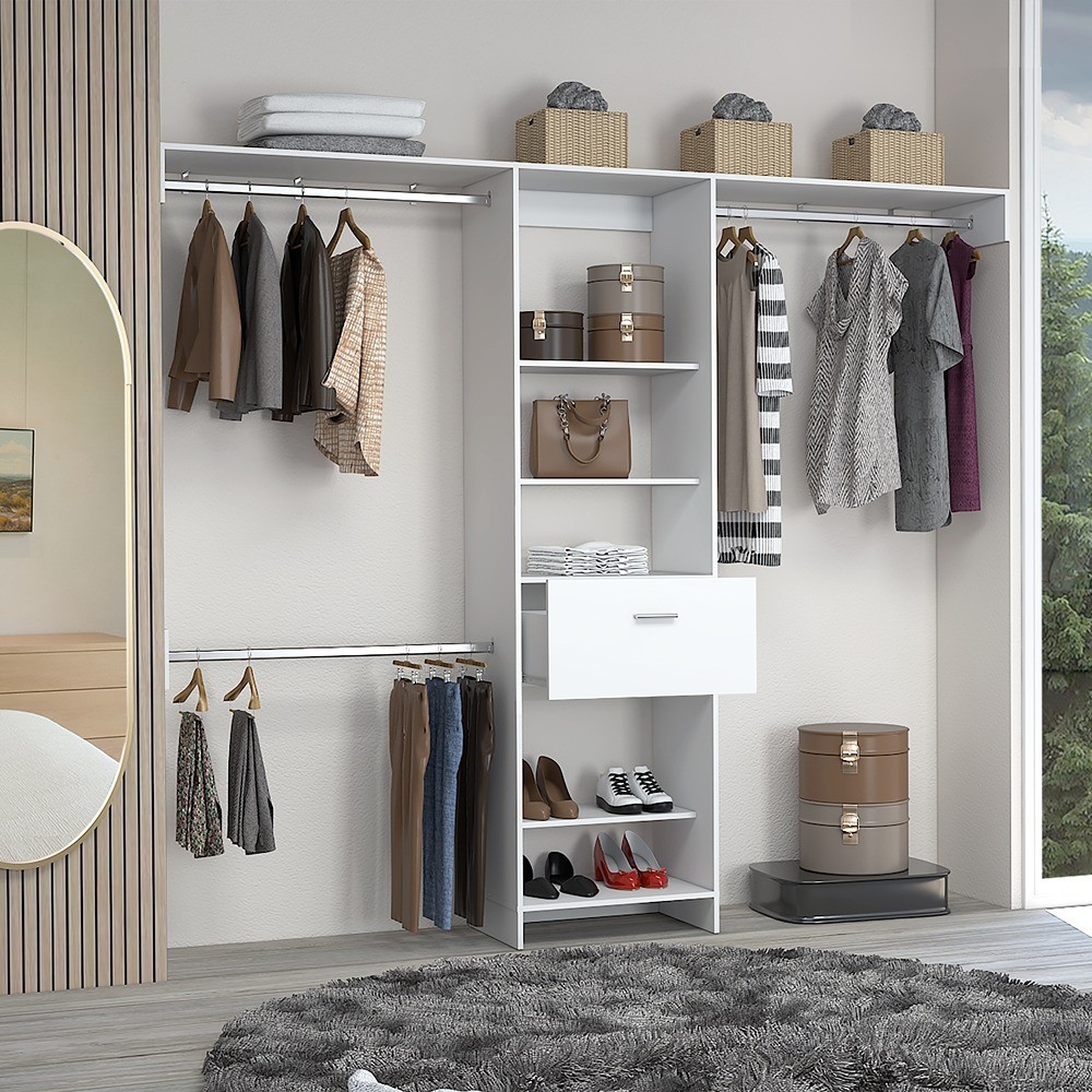 Closet Abierto Manchester 250 Blanco