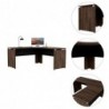 Escritorio Home Office L 160 Coñac + Wengue