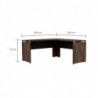 Escritorio Home Office L 160 Coñac + Wengue