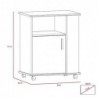 Modulo Microondas Bajo Kit Blanco + Bellota