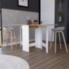 Mesa Plegable Gateleg Blanco Macadamia