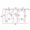 Mesa Plegable Gateleg Blanco Macadamia