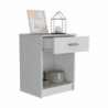 Mesa de Noche ECO Blanco