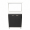 Modulo Microondas Bajo Italia Blanco + Wengue