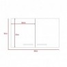 Mueble Aereo Dos Puertas Manchester Wengue
