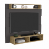 Panel TV 55 Charlotte 120 X 140 Plomo macadamia