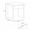 Mueble Tocador Kaia + Banca Wengue Miel