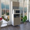 Mueble Alacena Fenix Blanco + Rovere
