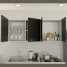 Gabinete Cocina 150 Avon Blanco + Wengue