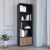 Bublioteca Funes Eco 180 X 60 1P Wengue Lenno