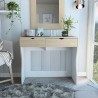 Mueble de Tocador Perla 90 Rovere + Blanco