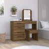 Mueble Tocador Kaia Caramelo + Wengue
