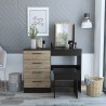 Mueble Tocador Kaia + Banca Wengue Miel