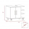 Mueble Elemental para Lavamanos Blanco