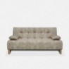 Sofacama Leroy 3 Posiciones Tela camel