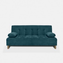Sofacama Glaser 3 Posiciones Tela turquesa