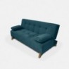 Sofacama Glaser 3 Posiciones Tela turquesa
