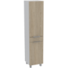 Mueble Alacena Melia 180 Blanco + Rovere