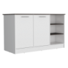 Isla de Cocina 150 Ginger Milan Blanco