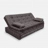 Sofa cama Nido Olsen Tela Café - Incluye Cojines