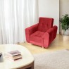 Silla Clic Clac Archer Tela Rojo