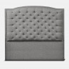Cabecero 200cms Tela Gris Lawrence